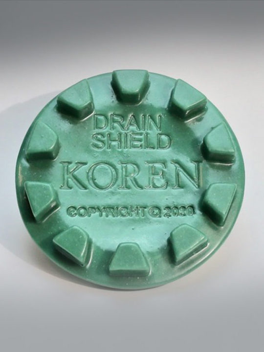 drain shield underside